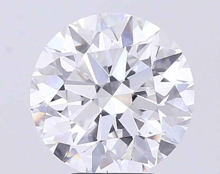 Lab-Grown Round Diamond - 4.5 Carats, E Color, VS1 Clarity - Certified by IGI - Report Number: LG709532570