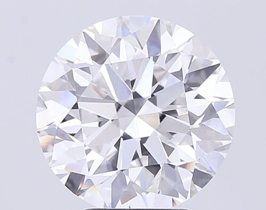 Lab-Grown Round Diamond - 4.5 Carats, E Color, VS1 Clarity - Certified by IGI - Report Number: LG709532570