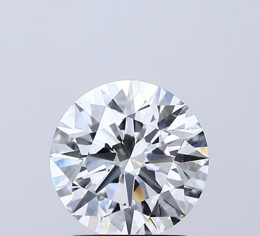 Lab-Grown Round Diamond - 2.0 Carats, E Color, VVS2 Clarity - Certified by IGI - Report Number: LG692508776