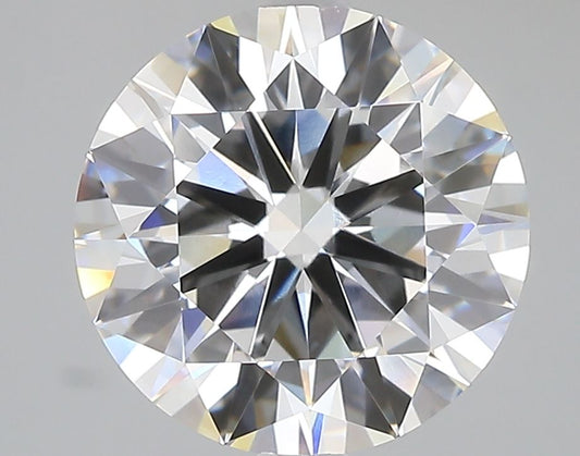 Lab-Grown Round Diamond - 4.02 Carats, E Color, VVS2 Clarity - Certified by IGI - Report Number: LG685562082