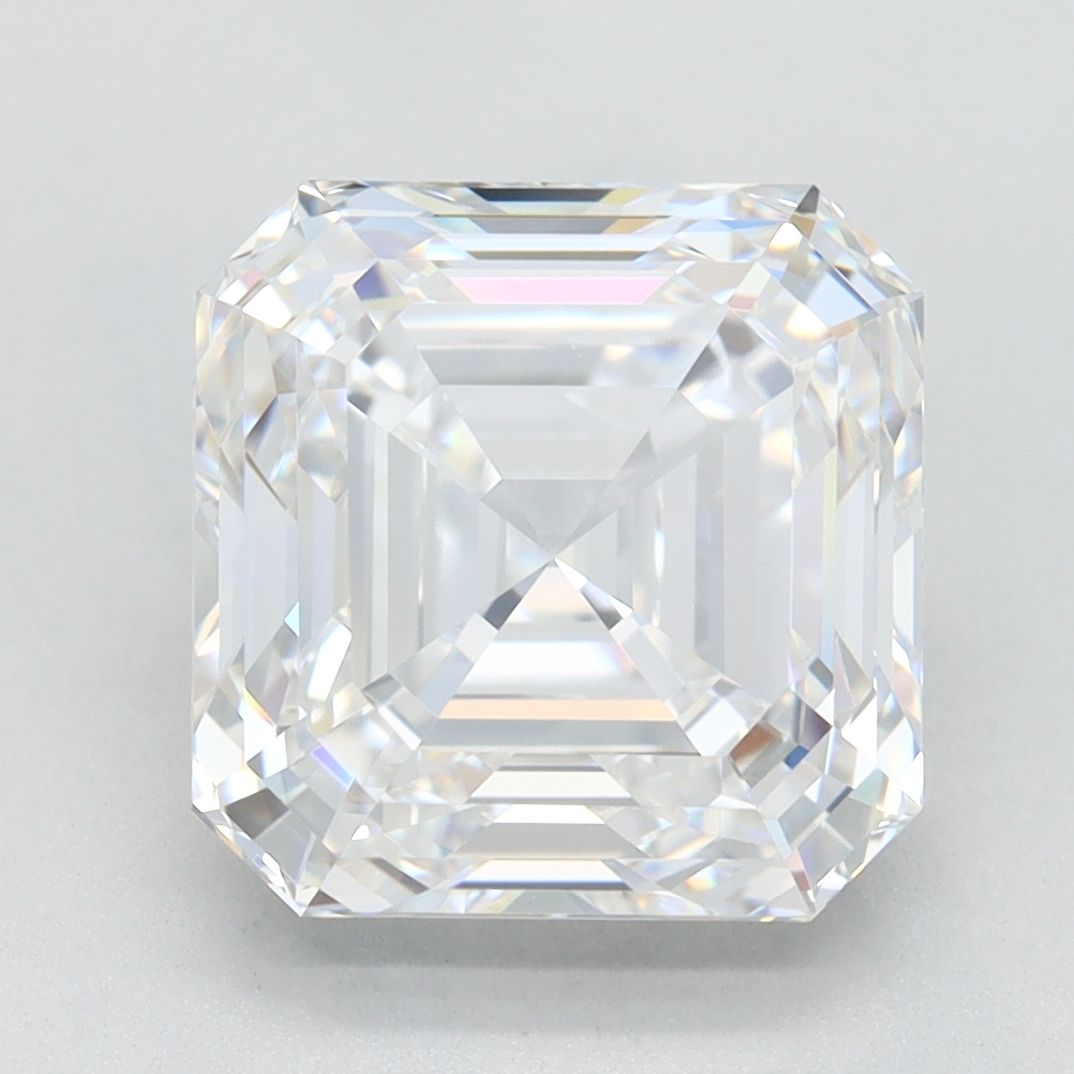 Lab-Grown Asscher Diamond - 4.03 Carats, D Color, VVS1 Clarity - Certified by GIA - Report Number: 6502472142