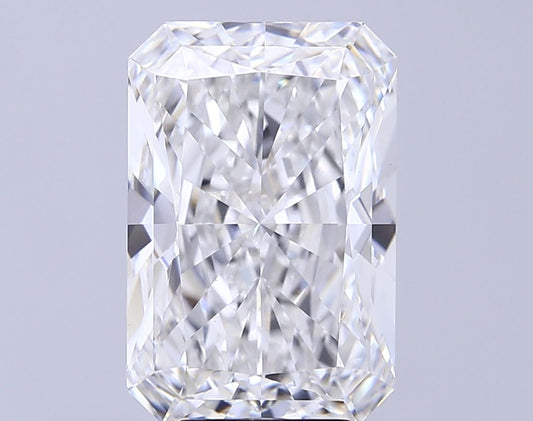 Lab-Grown Radiant Diamond - 7.09 Carats, F Color, VVS2 Clarity - Certified by IGI - Report Number: LG678541458