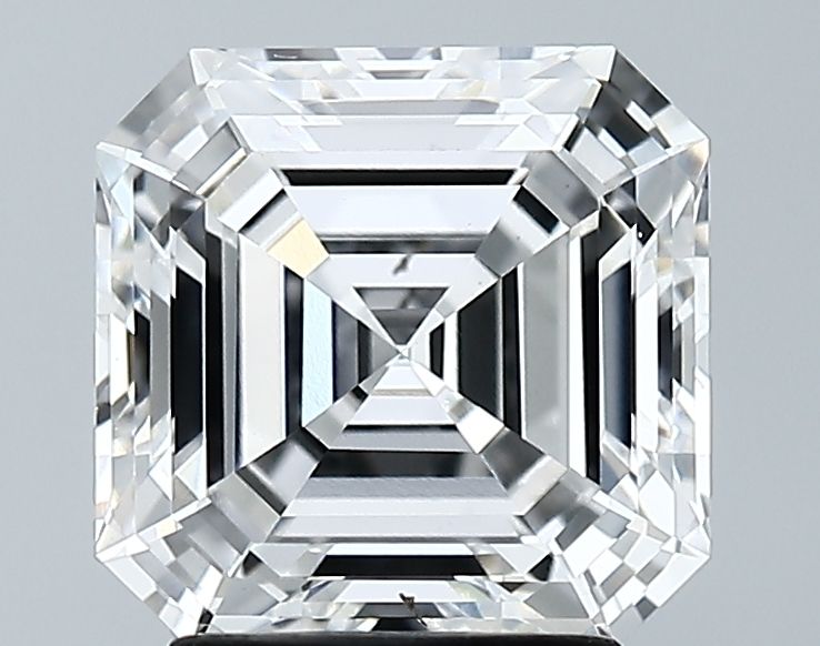 Lab-Grown Asscher Diamond - 2.6 Carats, E Color, VS1 Clarity - Certified by GIA - Report Number: 6485662789