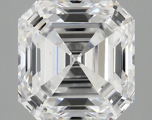 Lab-Grown Asscher Diamond - 4.06 Carats, D Color, VS2 Clarity - Certified by IGI - Report Number: LG690501590
