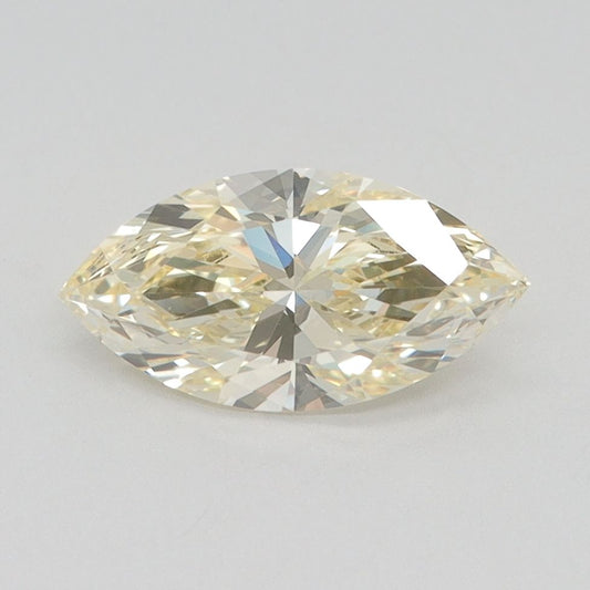 Lab-Grown Marquise Diamond - 1.06 Carats, Fancy Intense Yellow Color, VVS2 Clarity - Certified by IGI - Report Number: LG630450319