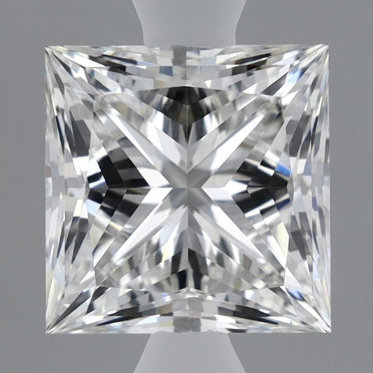 Lab-Grown Princess Diamond - 1.5 Carats, F Color, VVS2 Clarity - Certified by IGI - Report Number: LG627453839