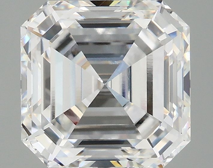 Lab-Grown Asscher Diamond - 3.1 Carats, D Color, VVS2 Clarity - Certified by IGI - Report Number: LG677554176