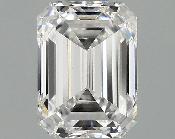 Lab-Grown Emerald Diamond - 0.97 Carats, F Color, VVS2 Clarity - Certified by IGI - Report Number: LG690528781