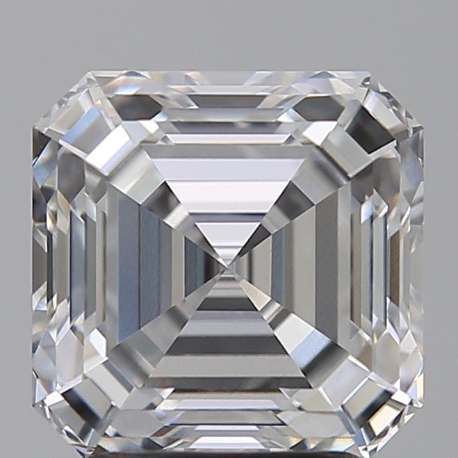 Lab-Grown Asscher Diamond - 3.06 Carats, D Color, VVS2 Clarity - Certified by IGI - Report Number: LG685521916