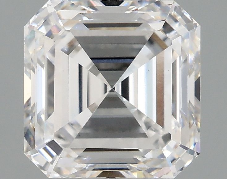 Lab-Grown Asscher Diamond - 2.08 Carats, E Color, VS1 Clarity - Certified by IGI - Report Number: LG677581832