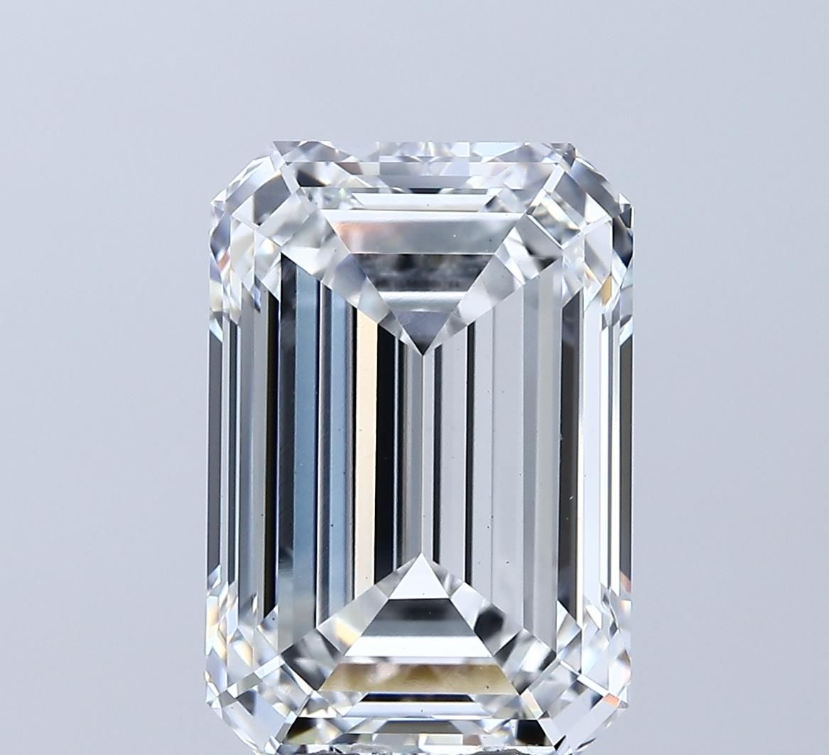 Lab-Grown Emerald Diamond - 7.06 Carats, F Color, VS1 Clarity - Certified by IGI - Report Number: LG680501764