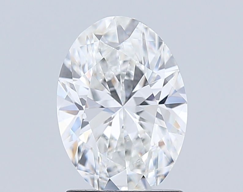 Lab-Grown Oval Diamond - 1.45 Carats, E Color, VS1 Clarity - Certified by IGI - Report Number: LG685553853