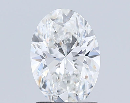 Lab-Grown Oval Diamond - 1.45 Carats, E Color, VS1 Clarity - Certified by IGI - Report Number: LG685553853
