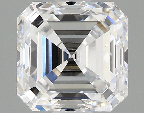 Lab-Grown Asscher Diamond - 2.06 Carats, D Color, VS1 Clarity - Certified by IGI - Report Number: LG671434220