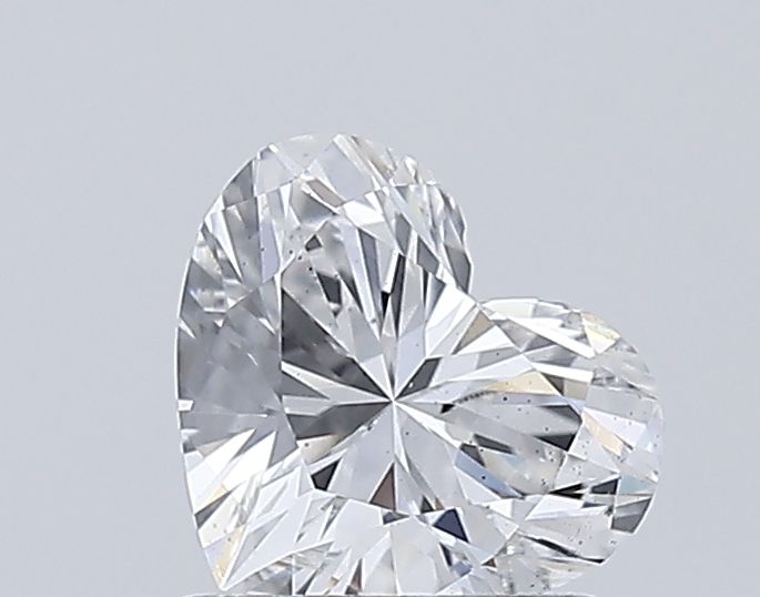 Lab-Grown Heart Diamond - 0.93 Carats, E Color, VS2 Clarity - Certified by IGI - Report Number: 629407355