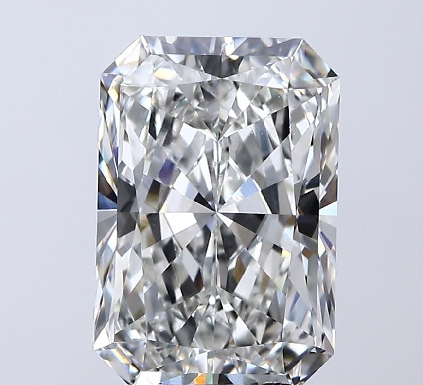 Lab-Grown Radiant Diamond - 3.59 Carats, F Color, VVS2 Clarity - Certified by IGI - Report Number: LG716506625