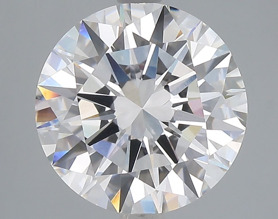 Lab-Grown Round Diamond - 4.0 Carats, E Color, VVS2 Clarity - Certified by IGI - Report Number: LG687532144
