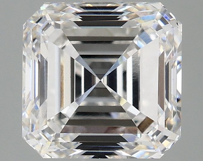 Lab-Grown Asscher Diamond - 2.97 Carats, E Color, VVS2 Clarity - Certified by IGI - Report Number: LG694554477