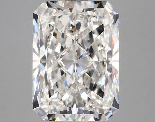Lab-Grown Radiant Diamond - 3.96 Carats, F Color, VS2 Clarity - Certified by IGI - Report Number: LG641486330