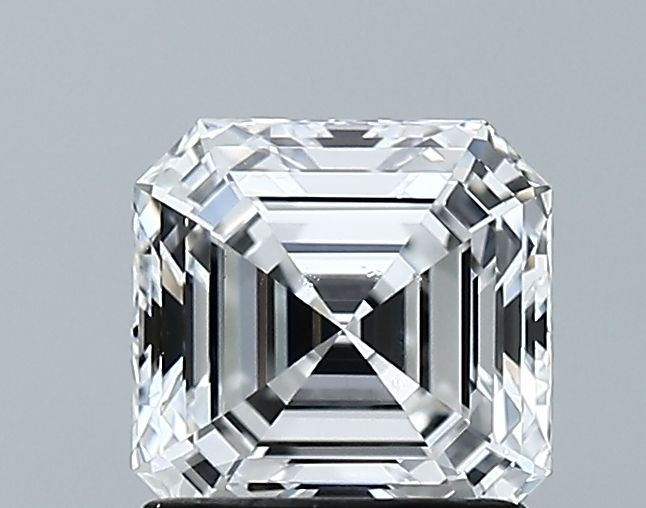 Lab-Grown Asscher Diamond - 1.38 Carats, D Color, VS1 Clarity - Certified by GIA - Report Number: 2233440554