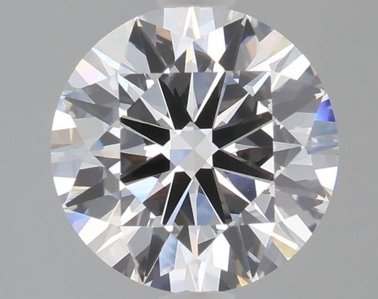 Lab-Grown Round Diamond - 2.0 Carats, F Color, VVS2 Clarity - Certified by IGI - Report Number: LG688517052