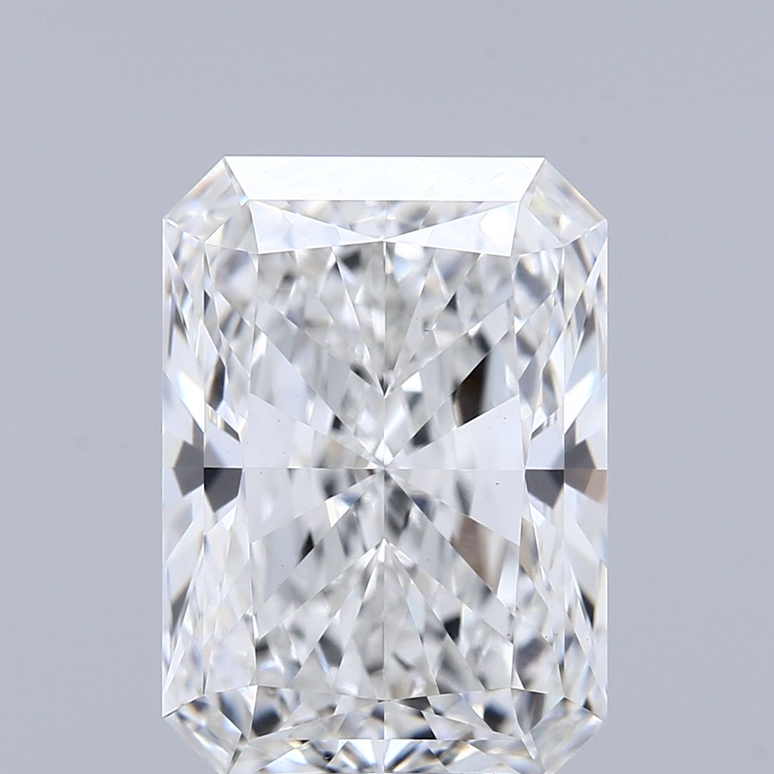 Lab-Grown Radiant Diamond - 4.1 Carats, F Color, VVS2 Clarity - Certified by IGI - Report Number: LG712531651