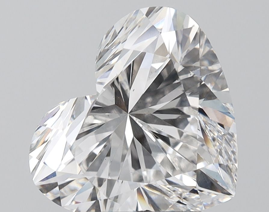 Lab-Grown Heart Diamond - 4.1 Carats, E Color, VS2 Clarity - Certified by IGI - Report Number: LG700585219