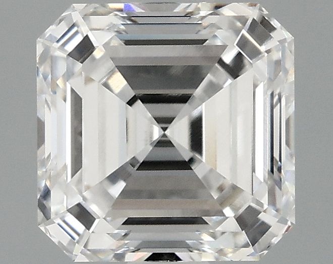 Lab-Grown Asscher Diamond - 2.04 Carats, F Color, VVS2 Clarity - Certified by IGI - Report Number: LG713519495