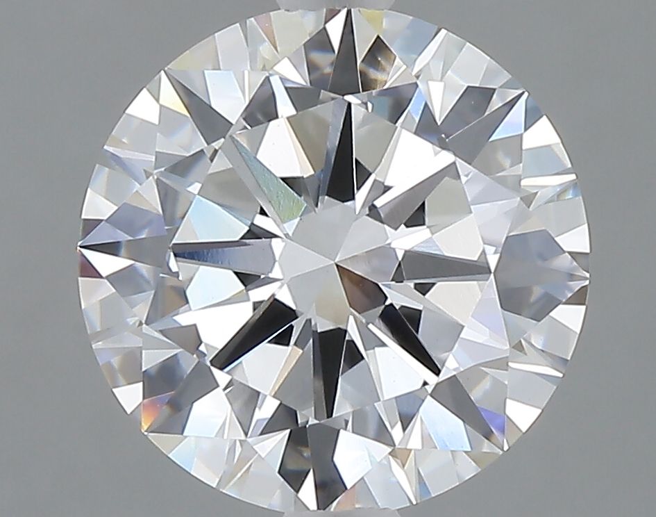 Lab-Grown Round Diamond - 3.02 Carats, E Color, VVS2 Clarity - Certified by IGI - Report Number: LG708585311