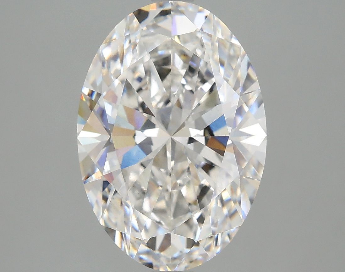 Lab-Grown Oval Diamond - 4.07 Carats, F Color, VS2 Clarity - Certified by IGI - Report Number: LG670429212
