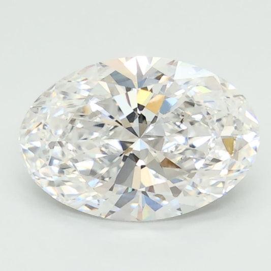Lab-Grown Oval Diamond - 2.56 Carats, D Color, VVS2 Clarity - Certified by IGI - Report Number: LG691503650