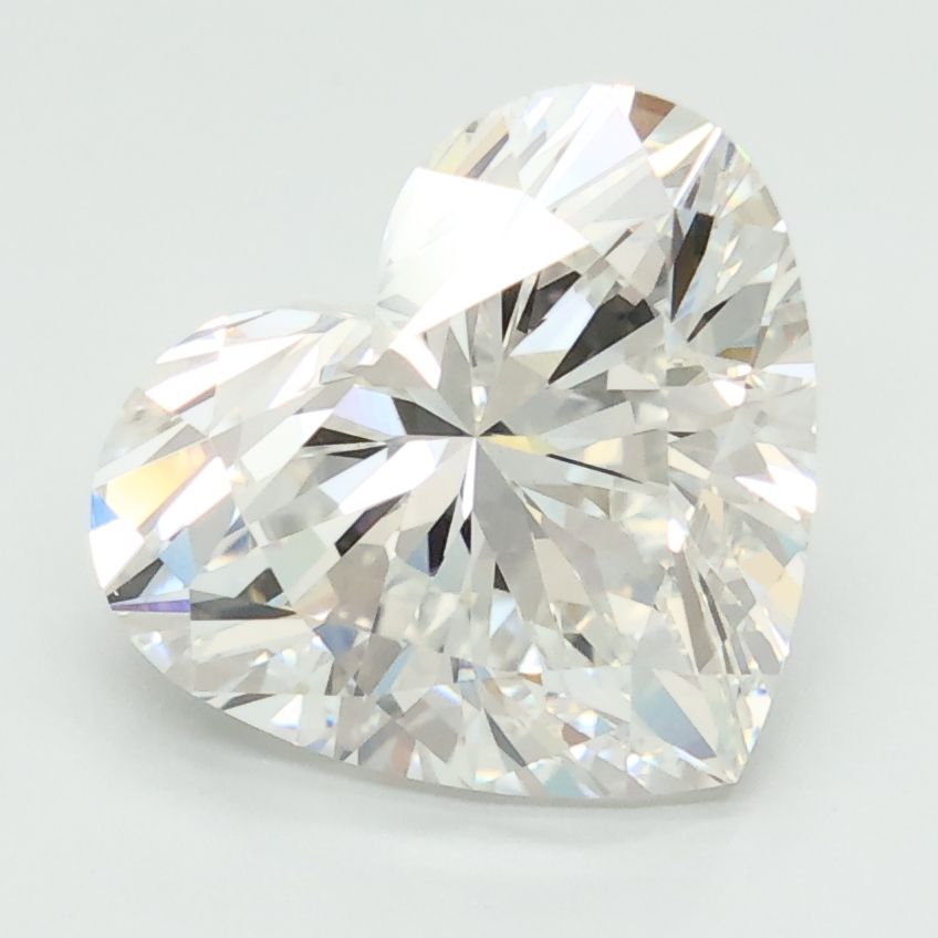 Lab-Grown Heart Diamond - 4.04 Carats, F Color, VVS2 Clarity - Certified by IGI - Report Number: LG674532244