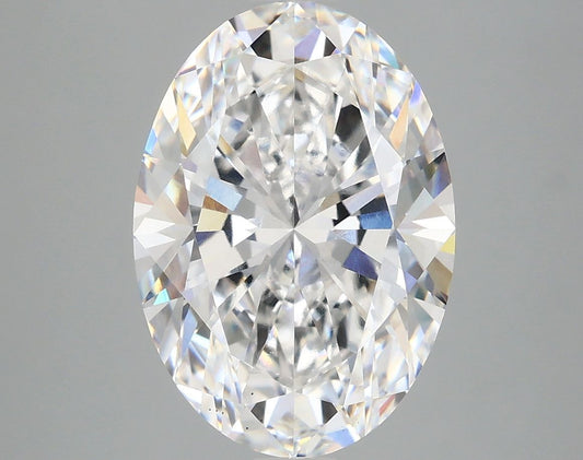 Lab-Grown Oval Diamond - 4.6 Carats, E Color, VS2 Clarity - Certified by IGI - Report Number: LG683541158
