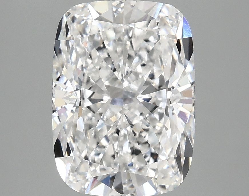 Lab-Grown Cushion Diamond - 3.03 Carats, E Color, VVS2 Clarity - Certified by IGI - Report Number: LG695524012