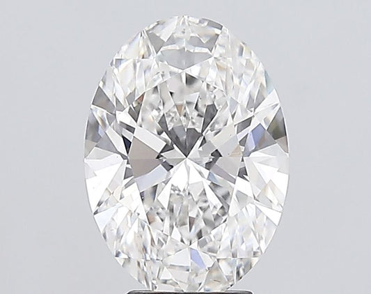 Lab-Grown Oval Diamond - 5.0 Carats, E Color, VS2 Clarity - Certified by IGI - Report Number: LG683582844