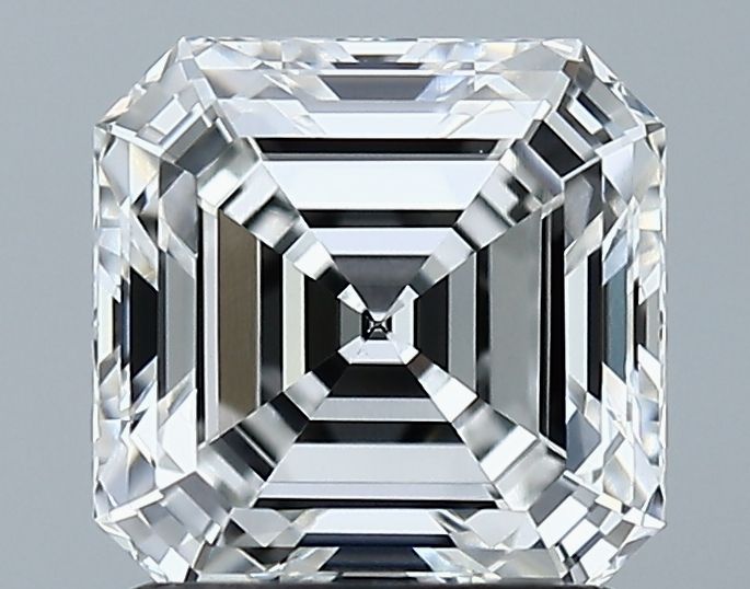 Lab-Grown Asscher Diamond - 1.57 Carats, F Color, VVS2 Clarity - Certified by GIA - Report Number: 2239030662