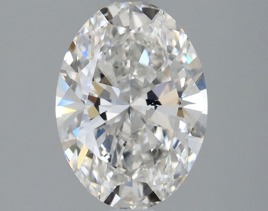 Lab-Grown Oval Diamond - 1.96 Carats, F Color, VVS2 Clarity - Certified by IGI - Report Number: LG642430688