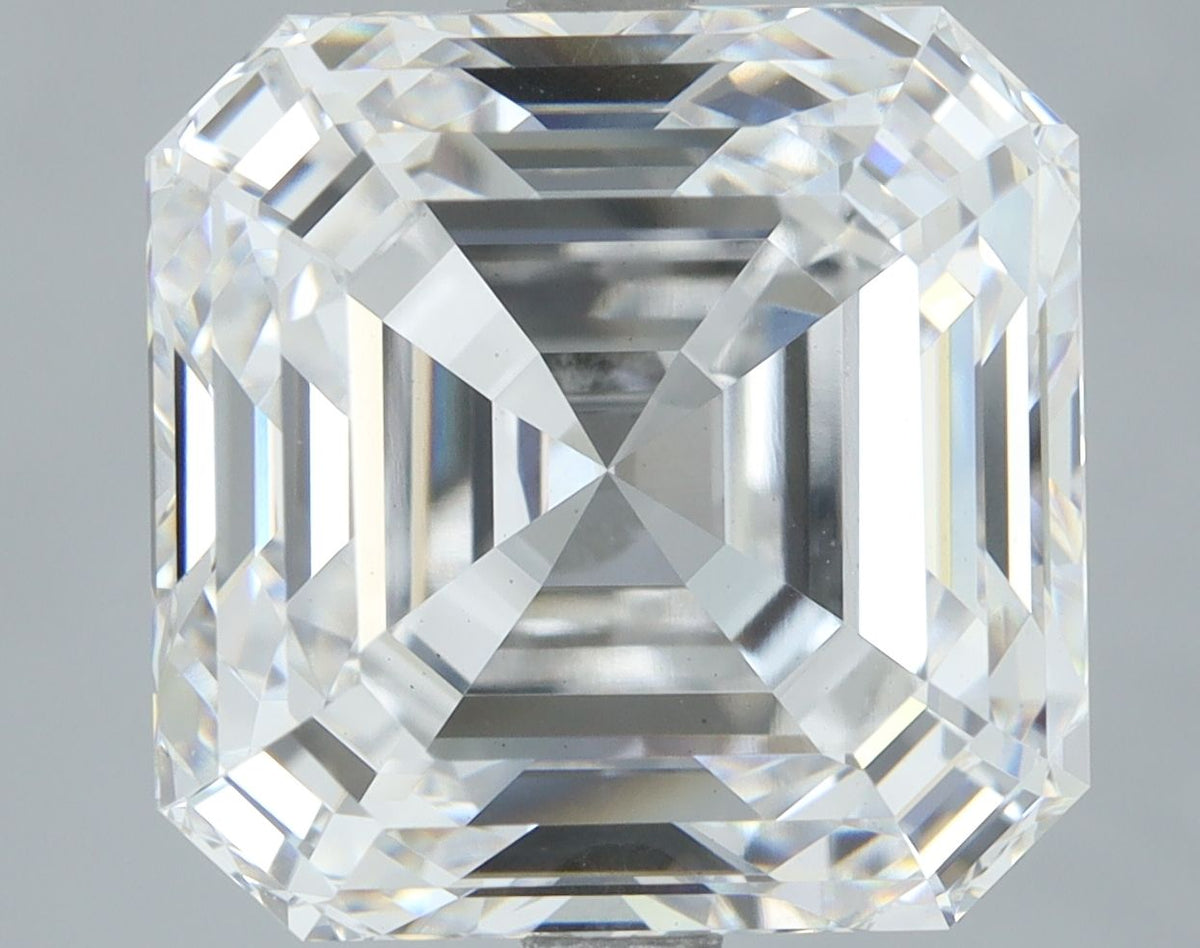Lab-Grown Asscher Diamond - 7.19 Carats, D Color, VS1 Clarity - Certified by IGI - Report Number: LG702553121