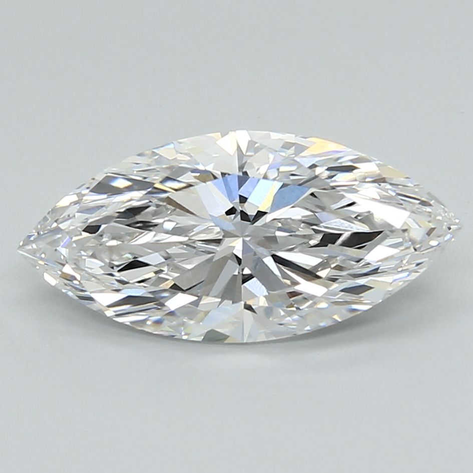 Lab-Grown Marquise Diamond - 2.55 Carats, E Color, VVS2 Clarity - Certified by IGI - Report Number: LG715503310