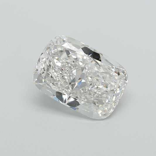 Lab-Grown Cushion Diamond - 6.03 Carats, F Color, VS1 Clarity - Certified by IGI - Report Number: LG660469637