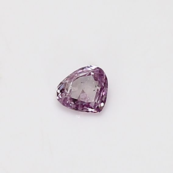 Heart 0.1ct Fancy Purple Pink - Cut • GIA • 5232559216