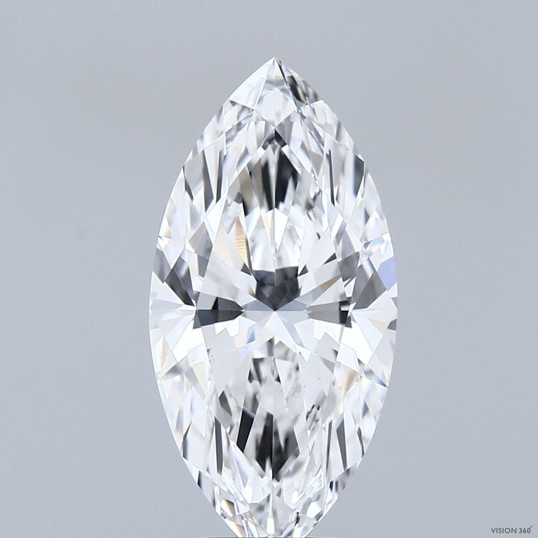 Lab-Grown Marquise Diamond - 3.59 Carats, E Color, VS1 Clarity - Certified by IGI - Report Number: LG685575411