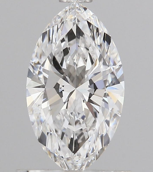Lab-Grown Marquise Diamond - 0.78 Carats, E Color, VS1 Clarity - Certified by IGI - Report Number: LG677537648