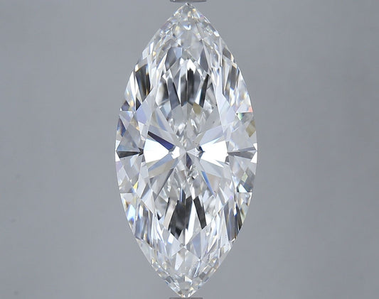 Lab-Grown Marquise Diamond - 5.23 Carats, F Color, VS1 Clarity - Certified by IGI - Report Number: LG605382427