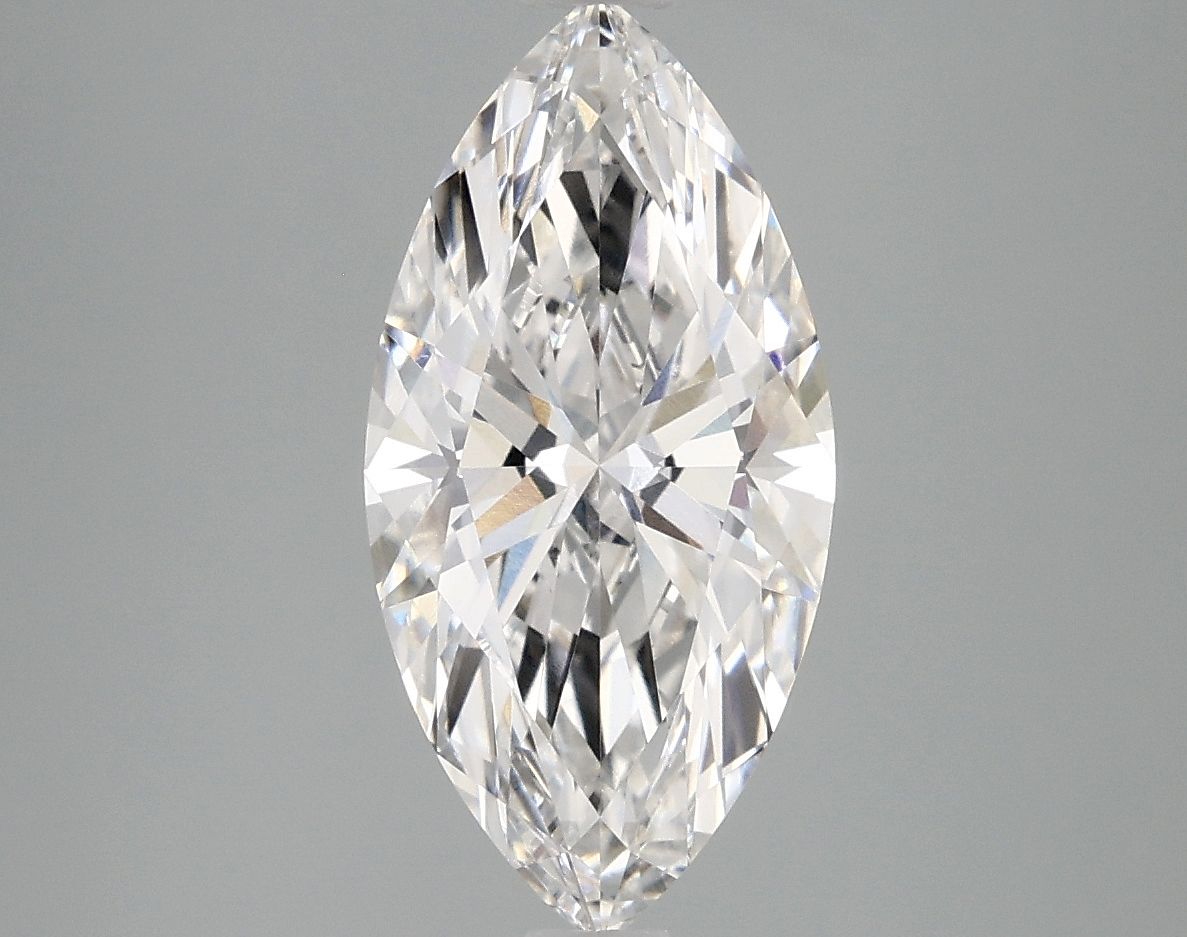 Lab-Grown Marquise Diamond - 2.59 Carats, E Color, VVS2 Clarity - Certified by IGI - Report Number: LG680573948