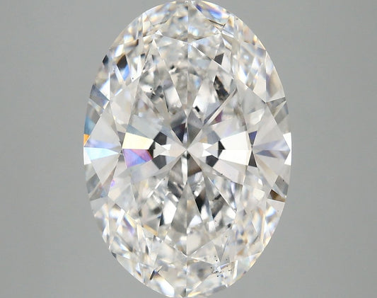 Lab-Grown Oval Diamond - 5.0 Carats, F Color, VS2 Clarity - Certified by IGI - Report Number: LG691525212