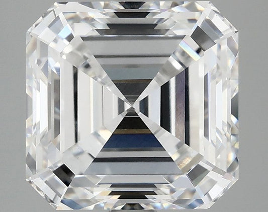 Lab-Grown Asscher Diamond - 4.86 Carats, D Color, VVS2 Clarity - Certified by IGI - Report Number: LG691555162