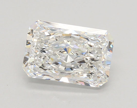 Lab-Grown Radiant Diamond - 2.59 Carats, F Color, VVS2 Clarity - Certified by IGI - Report Number: LG687568024