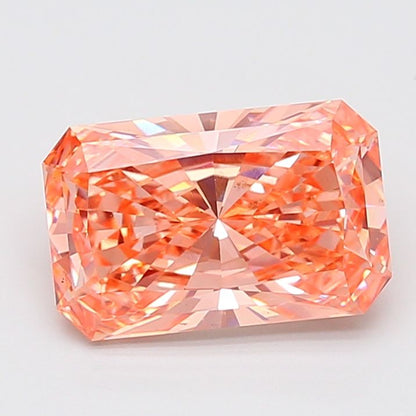 Lab-Grown Radiant Diamond - 5.53 Carats, Fancy Vivid Pink Color, VS1 Clarity - Certified by IGI - Report Number: LG680553688