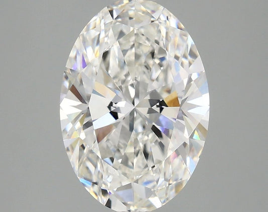 Lab-Grown Oval Diamond - 2.98 Carats, F Color, VVS2 Clarity - Certified by IGI - Report Number: LG685555440